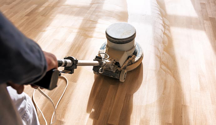 Wood floor revitalizing