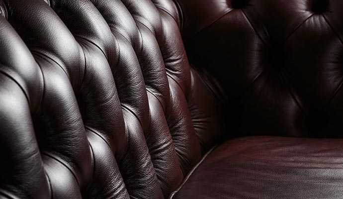 Clean leather furniture