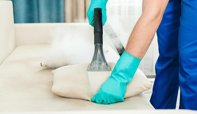 Loose pillows cleaning