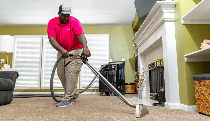 Professional carpet cleaning